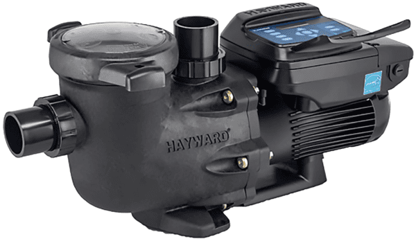 A Hayward W3SP3202VSP 1.85 HP Variable-Speed Pool Pump, TriStar VS on a white background.